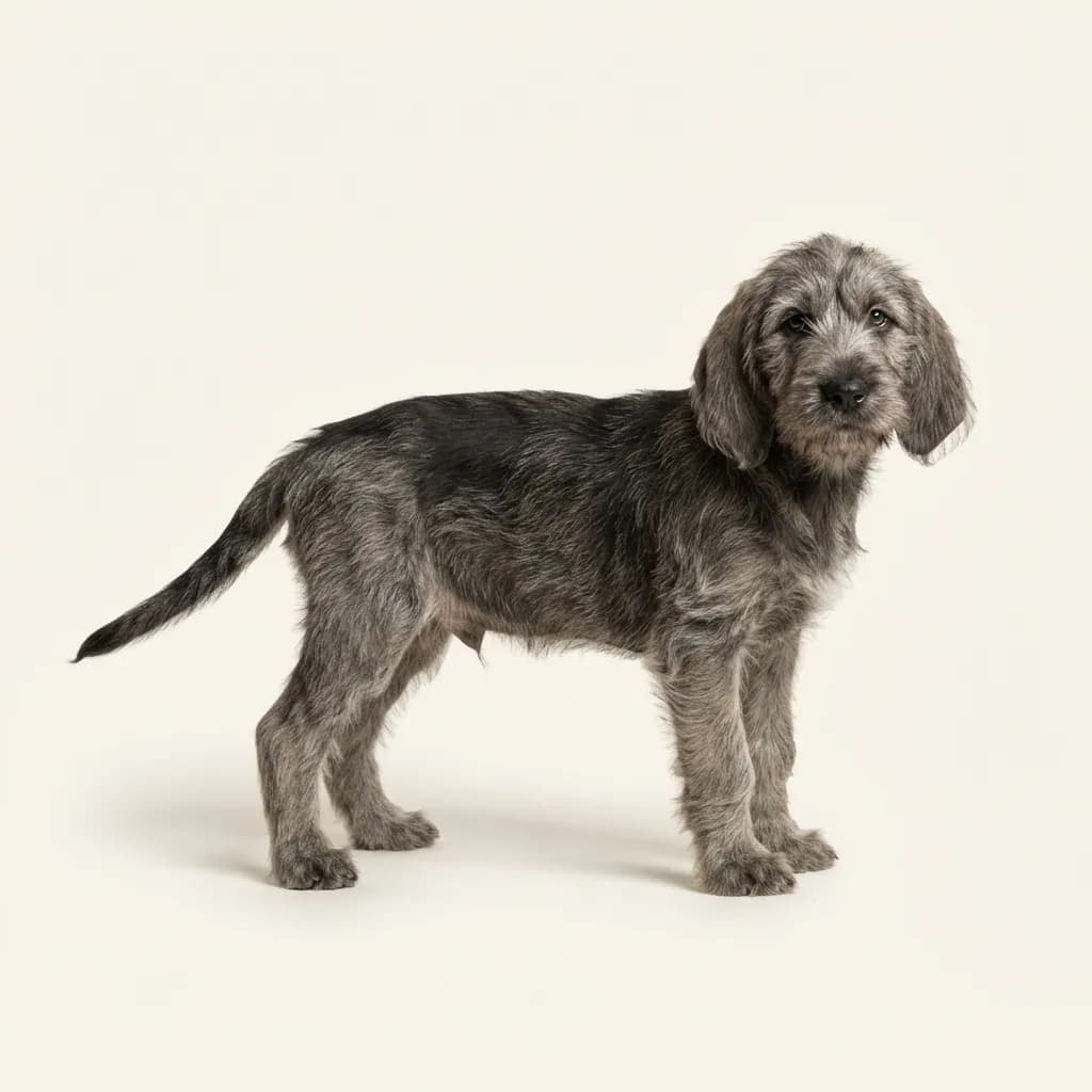 Otterhund in Grizzle — Fellfarbe und Aussehen