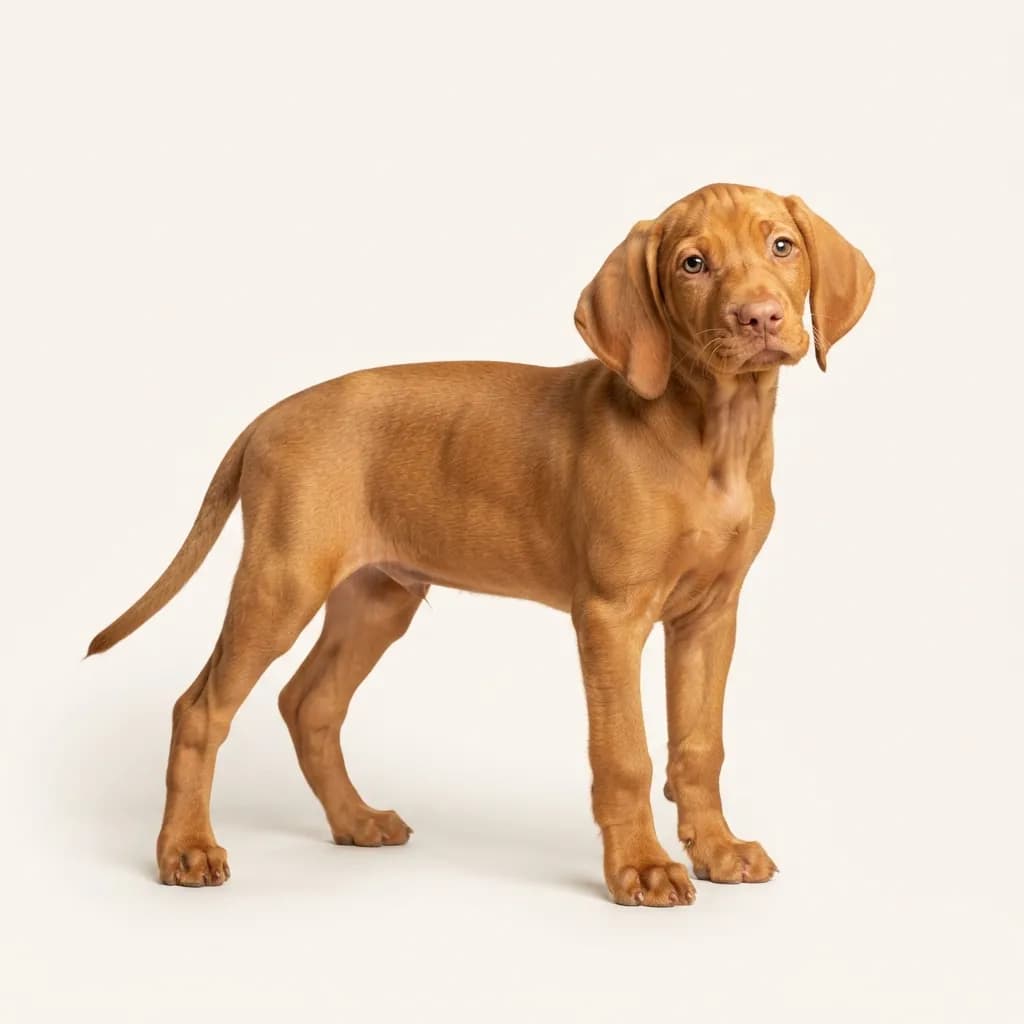 Magyar Vizsla in Goldfarben — Fellfarbe und Aussehen