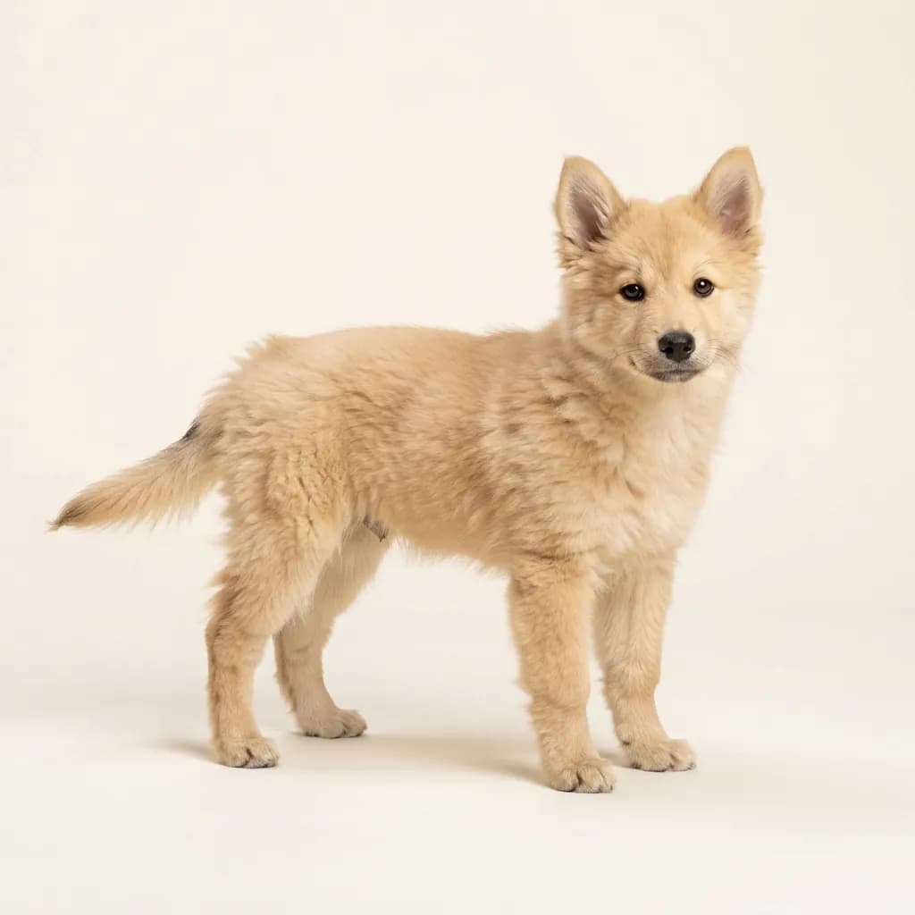 Islandhund in Falbfarben — Fellfarbe und Aussehen