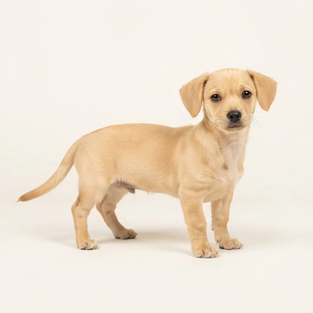 Chiweenie in Falbfarben — Fellfarbe und Aussehen