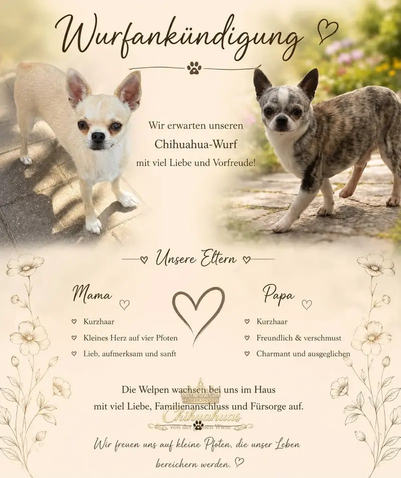 Hündin – 1 – Chihuahua hvalp – Billede 4