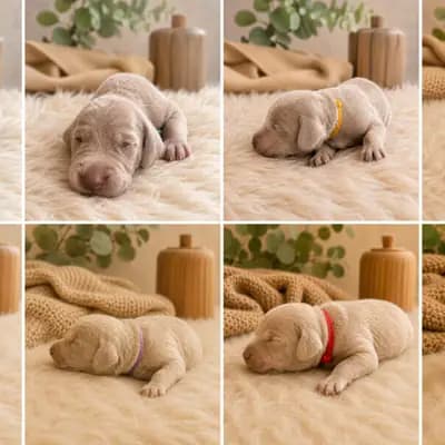 Braun – Weimaraner Welpe, Baden-Württemberg, 由...饲养 Weimaraner from Spirit of Eywa