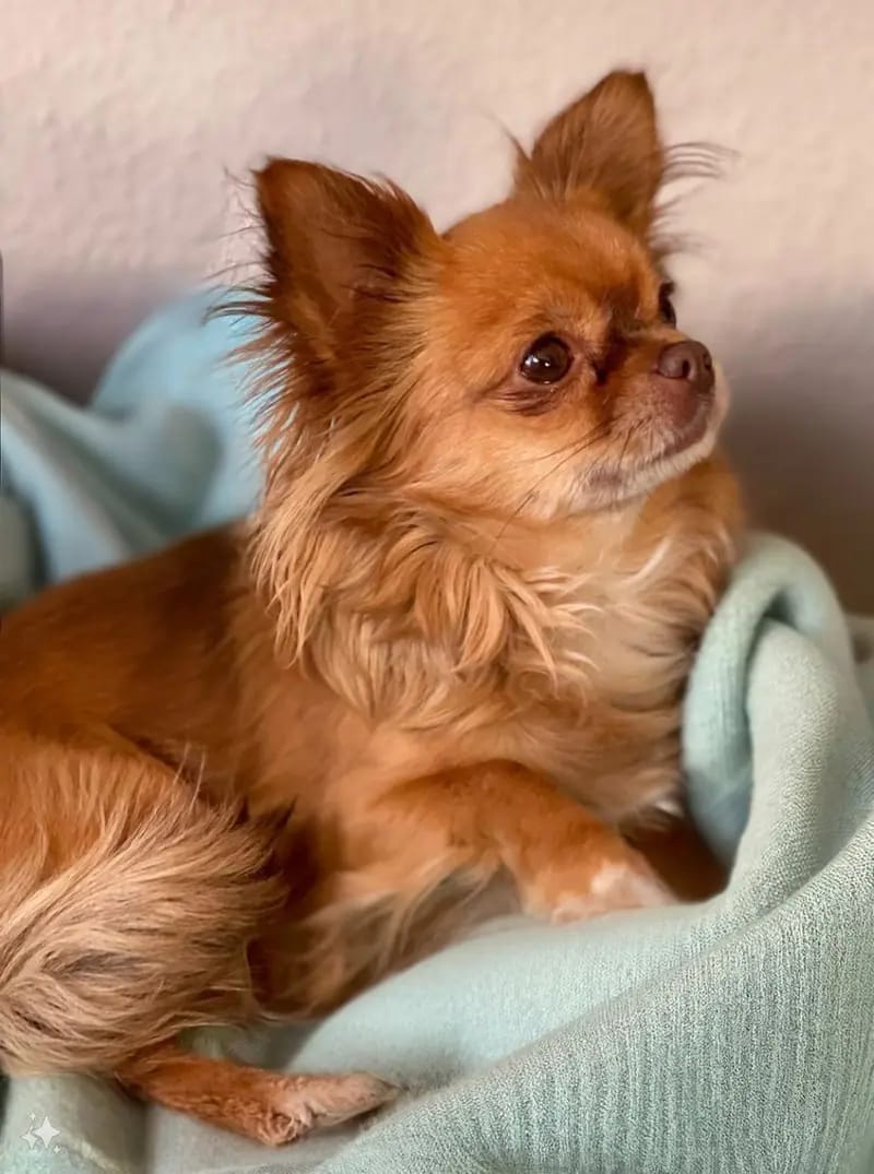 Chihuahua Hündin in Langhaar hat ihr neues Zuhause gefunden. gallery image 4
