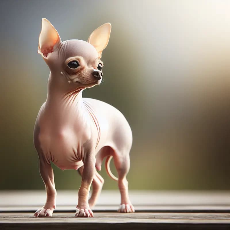 Hårløs Chihuahua – hunderace