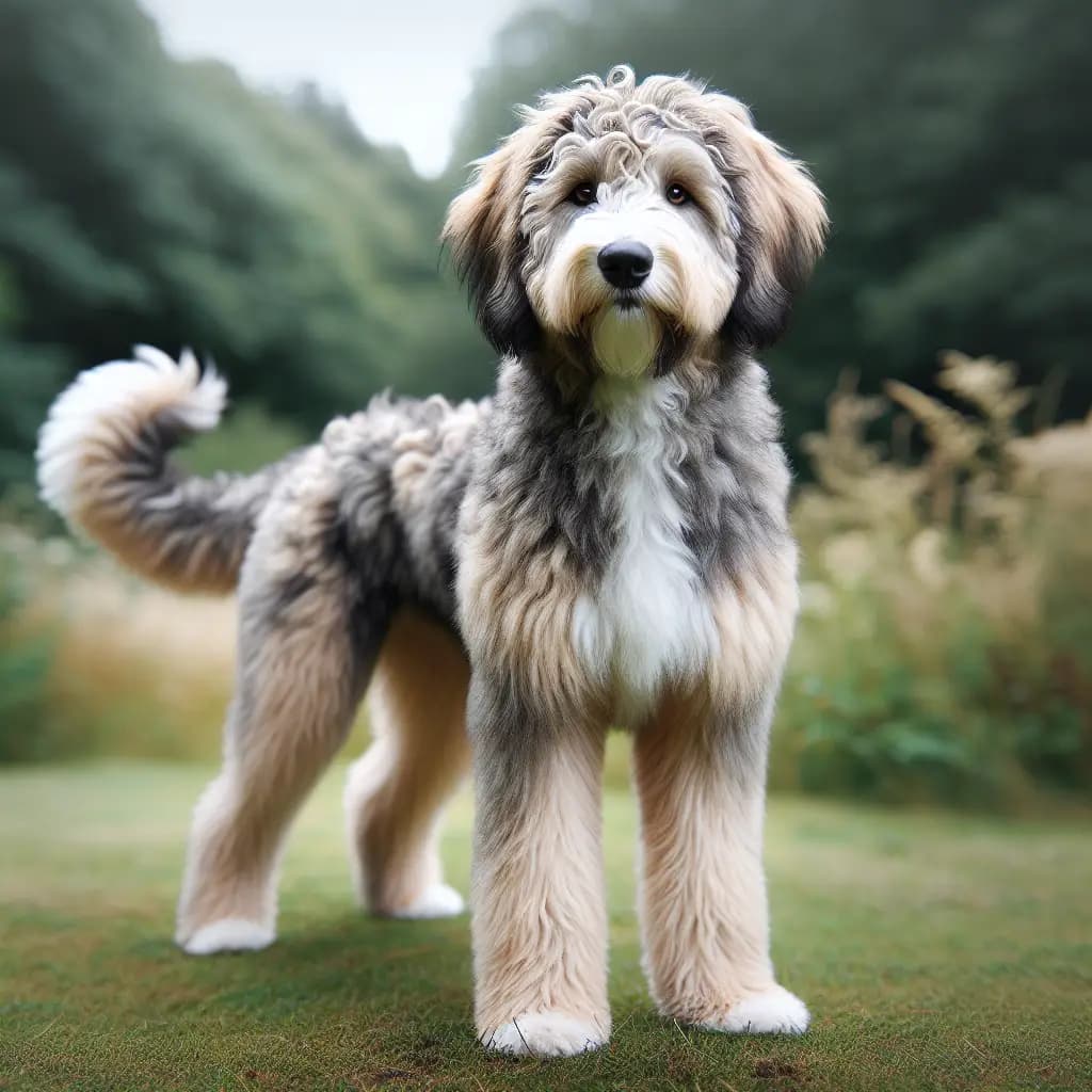 Aussiedoodle (Australian Shepherd x Pudel)